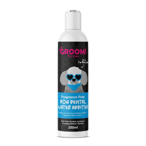 Groomi Pet Care Dog Dental Water Additive