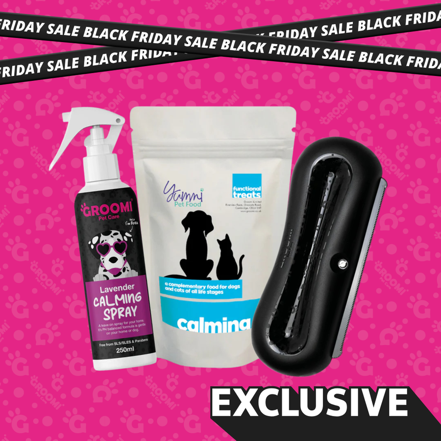 Calming Bundle | Groomi Brush, Calming Treats & Calming Spray