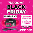 Load image into Gallery viewer, Groomi Brush &amp; 3 Refill Combs
