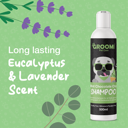 Groomi Mint Chocolate Chip Dog Shampoo - 500ml