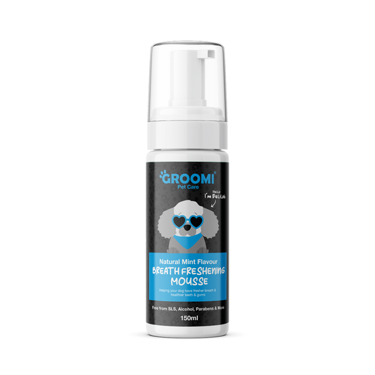 Groomi Pet Care Breath Freshening Mousse